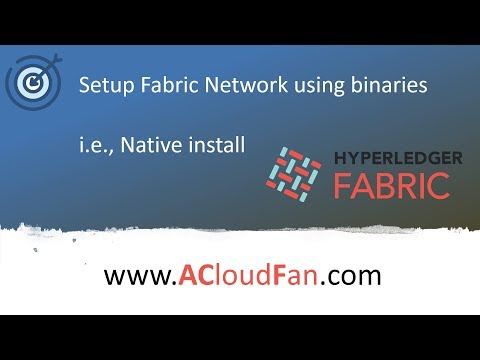 Native Hyperledger Fabric Setup