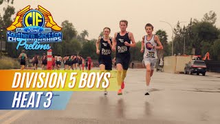 2025 XC - CIF-SS Prelims (Day 1) -  Boys D5 - Heat 3