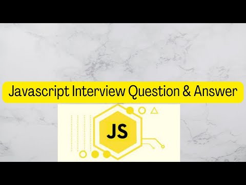 Javascript Interview Question & Answer