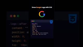 CREATE Google Logo in 5 Minutes with PURE CSS!