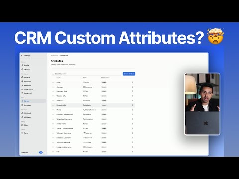 How to use CRM Custom Attributes (aka Custom Fields) in 2025?