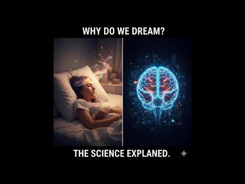 The Real Reason Why We Dream (Science Explained) | Mind Magnet Tips🧲