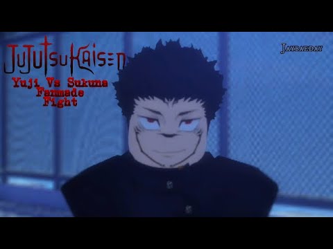 Jujutsu Kaisen : YUJI VS SUKUNA FIGHT SCENE!
