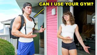 Asking Celebrity YouTubers to Workout in THEIR Home Gyms