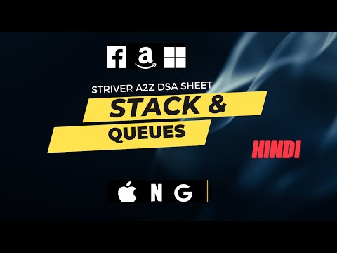 Stack || Implementation of Stack using Array, LinkedList, Queue  || Striver A2Z SHEET || DSA ||FAANG