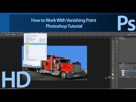 How to Work With Vanishing Point Photoshop Tutorial
