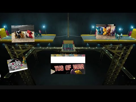Squid game part three tug-of-war