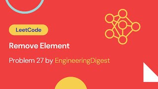 AMAZON - REMOVE ELEMENT (LeetCode)