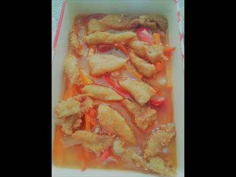 Fish Fillet in sweet n sour sauce-budget friendly