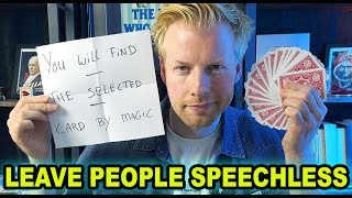 GENIUS Self-Working Card Trick That Will AMAZE Everyone! [Tutorial]