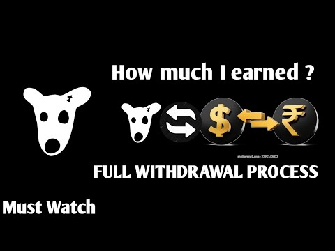 How much I earned from Dogs 😯 | Dogs Withdrawal Process | Dogs Airdrop #dogs #hamsterkombat #airdrop