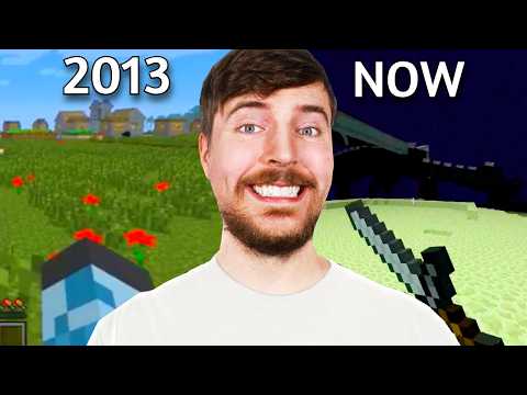 Beating Minecraft in MrBeast's Forgotten World!