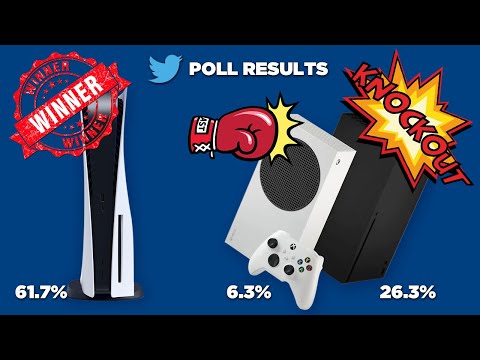 PS5 vs Xbox Series X on Twitter Poll !!!