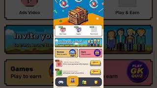 With Lucky Treasure, fun meets real money💸 #earnmoneyapp #games #earnmoney