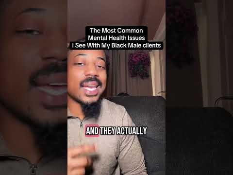 Host Jonny Detroit Therapy Breaks down common mental health issues he observes with black men.