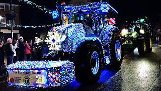 🎄🚜 Christmas Tractor Run 2025 - 2026 | Magical Lights Parade in Brackley