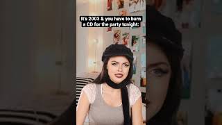 Burning CDs in the #early2000s was absolute chaos! #millennials #nostalgia