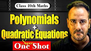 Class 10th Polynomials and Quadratic Equations Super One Shot 🔥 | by  Ushank Sir