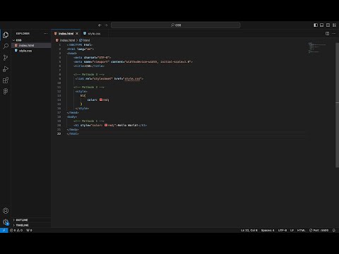 🔥 How to Integrate CSS in HTML – 3 Easy Methods Explained