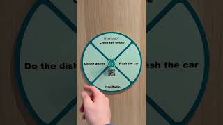 Decision Wheel Runs My Life #hamradio #chores