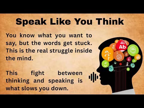 How to Speak English Like You Think || Improve Your English Skill