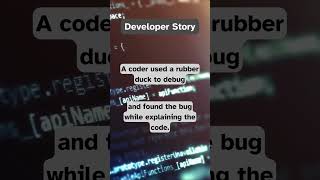 A funny story about the effectiveness of rubber duck debugging.