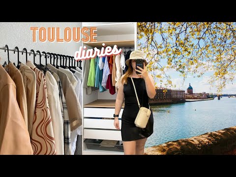Reorganizing my closet, Groceries delivery and Ferris wheel | Toulouse Diaries