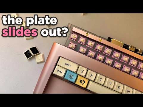 most unique keyboard i've built | Moeetech Glitter65 V2