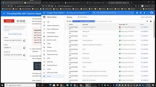 Encrypting Disks with Customer Supplied Encryption Keys