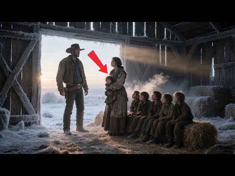 Lonely Cowboy Found a Woman and 6 Children in His Barn — What He Did Next Shocked the Sheriff