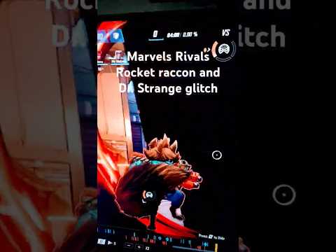 Marvels rivals rocket raccoon and Dr. Strange glitch