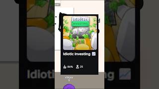 The mind-bending auction map in Roblox: Idiotic Investing #roblox #gaming