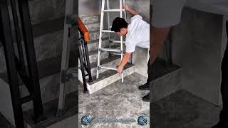 Stair Safety Hack: The Ladder That Levels Itself!🪜