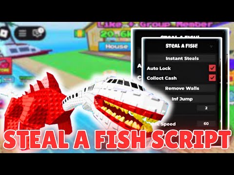 🐟 ULTIMATE STEAL A FISH SCRIPT (2025) | Auto Grab, Teleport to Fish, Anti-Ban, Keyless OP