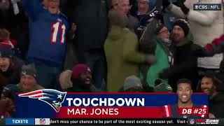 Marcus Jones scores GAME-WINNING punt return TD vs. Jets