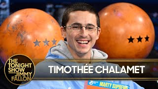 "You Will Not Regret It" Timothée Chalamet Pitches Marty Supreme to America | The Tonight Show