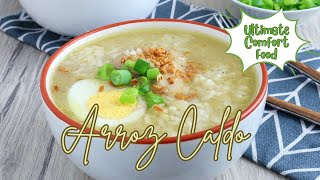 Arroz Caldo | Filipino Chicken Congee | Chicken and Rice Soup