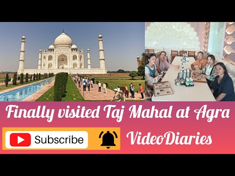 Finally Tajmahal Aa Gaya/Visited Taj Mahal At Agra#Tajmahal#vlog