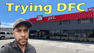 Trying Delicious Fried Chicken DFC and another Chicken Place  in Port Moresby Papua New Guinea