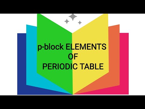 LEARN p-block ELEMENTS IN JUST 5 MINUTES