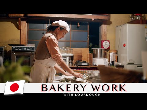 A Life of Making Bread as a Mother of Four |  Sourdough bread making in Japan