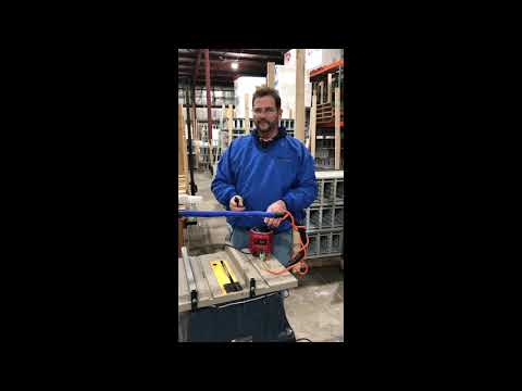 Hot Wire Table Cutting