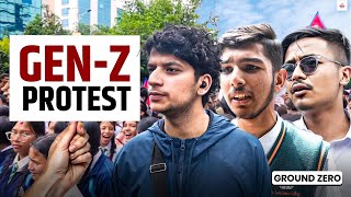 The government cannot stand Gen Z's protest, they enter the Parliament building premises. Gen Z.