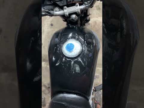 CD Deluxe tank colour #modified #youtubeshorts #mechanic #bikerepair #bikelover