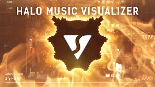 Audio Spectrum Visualizer Free After Effects Template by SoundVisible.com | Robin Hustin - On Fire