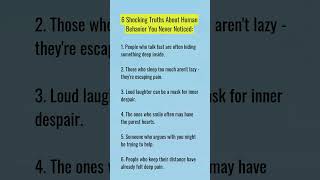 6 Shocking Truths About Human Behavior You Never Noticed: