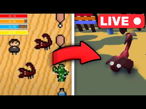 Remaking my first game, but in 3D | My First Stream