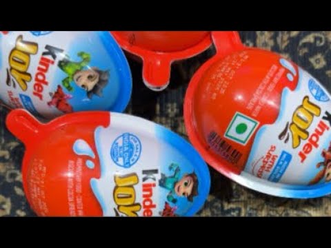 Opening Joy Eggs | ASMR Video | KinderJoy | Cute Surprise Toy Reveal 😍