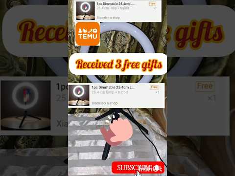 WOW 🤩3 free gifts from TEMU🤩😱🎁😉🎀||how I get 100% refund amount of 1 gift🥳🫶🛍️||#shorts #youtubeshort