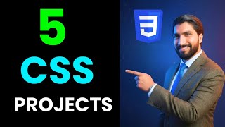 5 CSS Projects FAST & EASY | Recipe Website, QR Card, Business Card, Order Summary & Blog Design